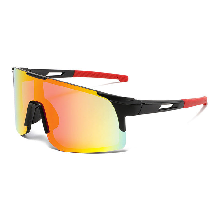 Unisex nan sporty wraparound sunglasses with polarized lenses, high UV protection and non-slip nose pad Kalsten