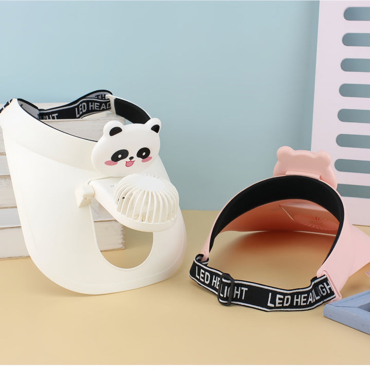 Women's Portable Handheld Fan with Panda Design Kalsten