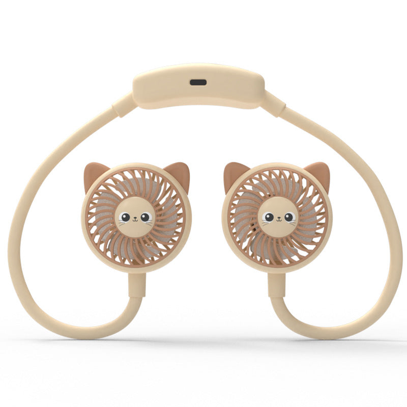 Panda-Themed Neck Cooling Fan Kalsten