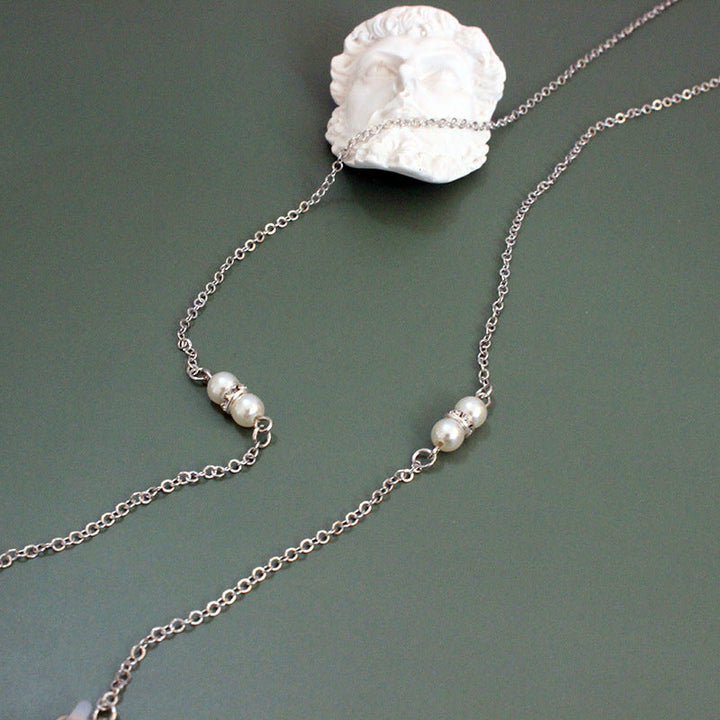 Elegant pearl necklace with adjustable design Kalsten