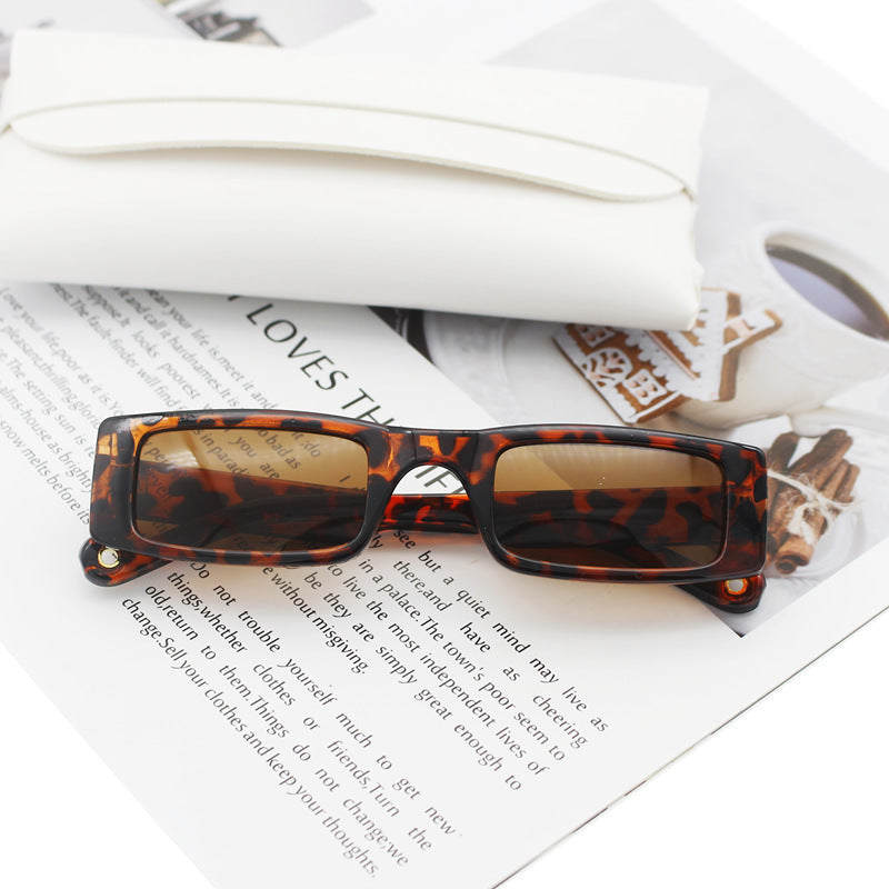 Women's fashion rectangular sunglasses with textured frame Kalsten