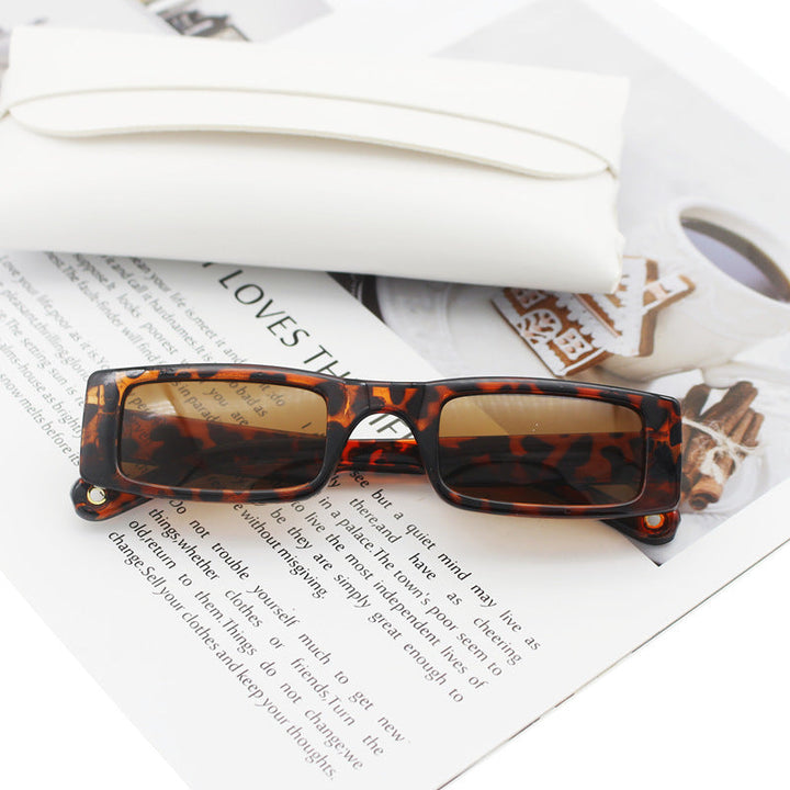 Women's fashion rectangular sunglasses with textured frame Kalsten