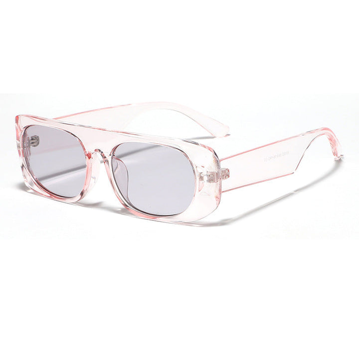 Women’s fashion sunglasses with transparent and geometric frame Kalsten