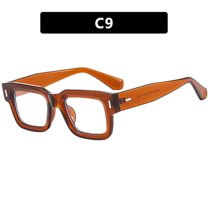 Ladies stylish square sunglasses with eye-catching leopard print Kalsten