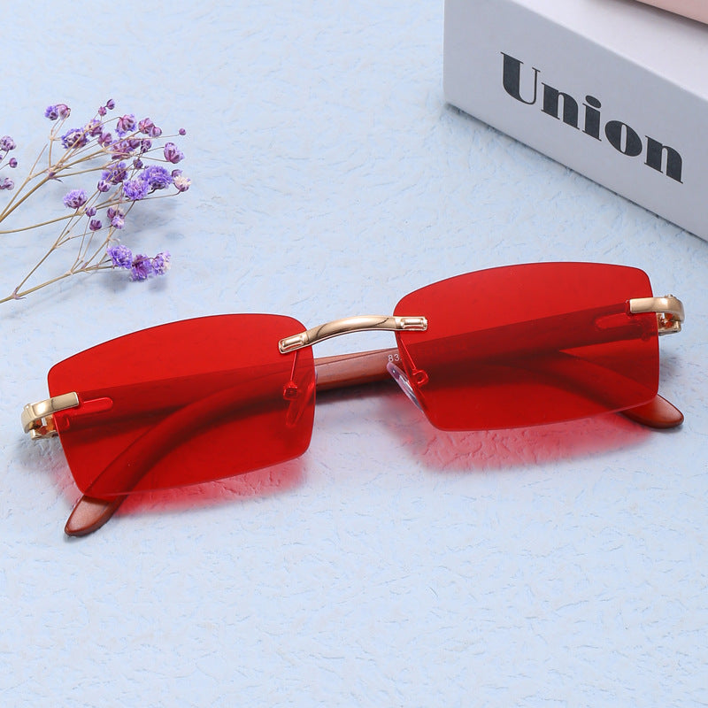 Women's high-quality sunglasses with elegant wooden frame Kalsten