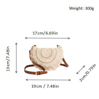 Handmade Crochet Shoulder Bag Kalsten
