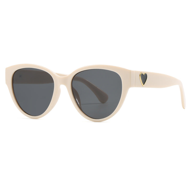 Women's Cat-Eye Sunglasses with Luxurious Leopard Print and Charming Details Kalsten