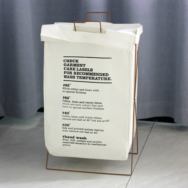 Decorative laundry basket with inspiring quotes Kalsten