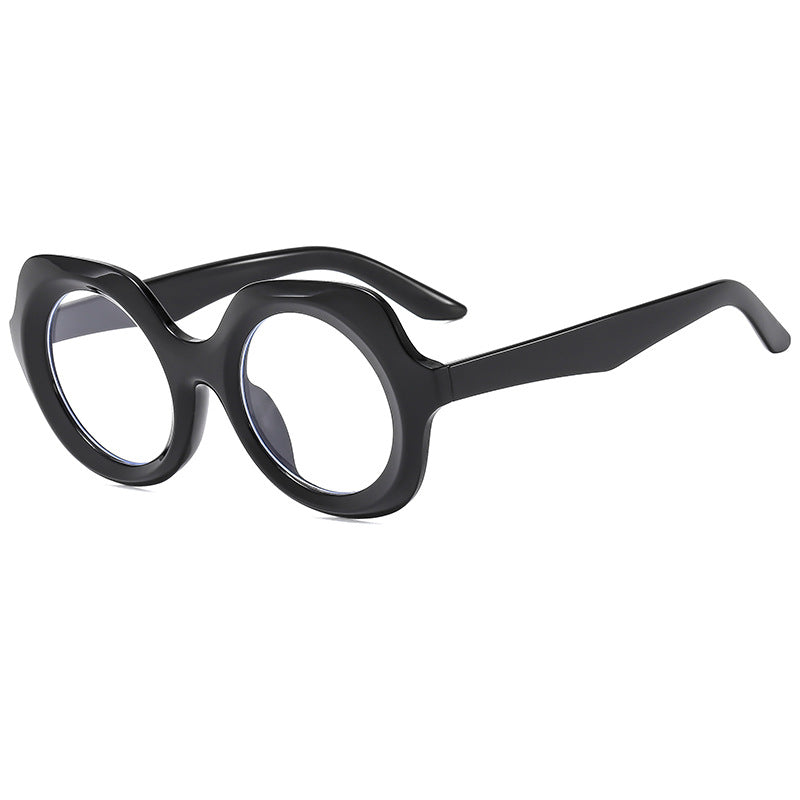 Women oversized sunglasses with stylish, curved frame Kalsten