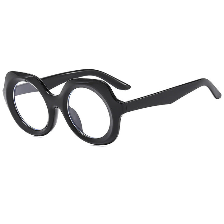 Women oversized sunglasses with stylish, curved frame Kalsten