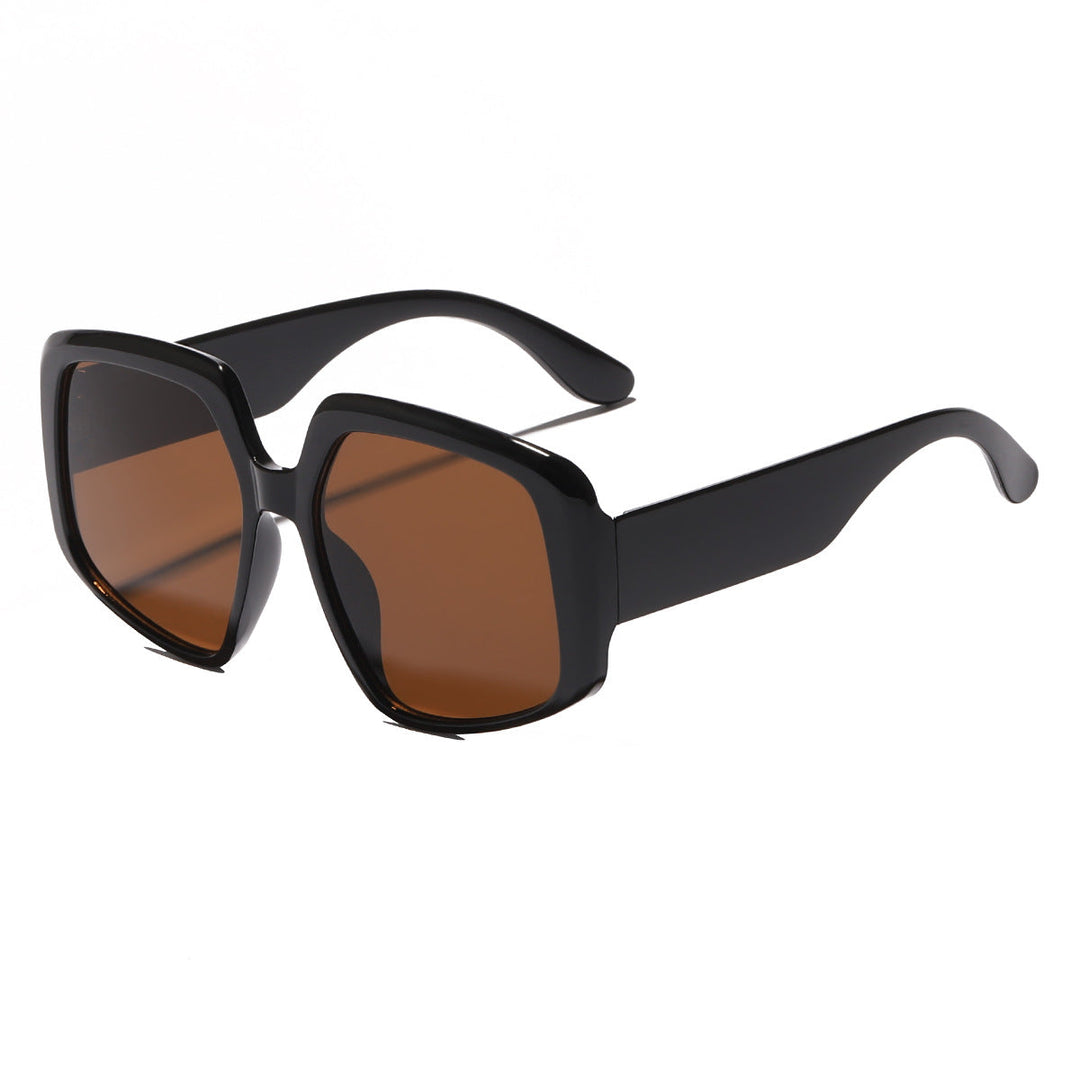 Women's fashionable square sunglasses with luxurious frame Kalsten