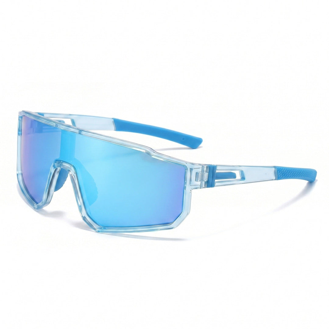 Women's sporty oversized shield sunglasses with UV400 protection, shatterproof polycarbonate lenses and non-slip temples Kalsten