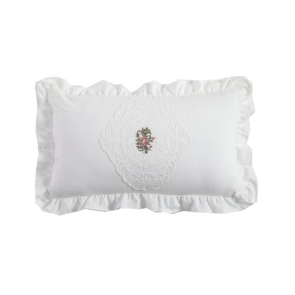 Decorative Embroidered Throw Pillow
