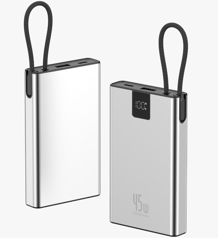 Portable high-performance power bank with smart charging display and USB-C connection Kalsten