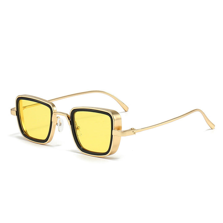 Women's stylish square sunglasses with elegant metal frame Kalsten