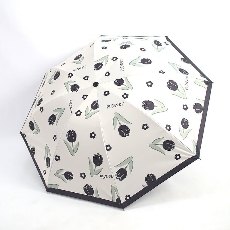 Women's umbrella with floral patterns Kalsten