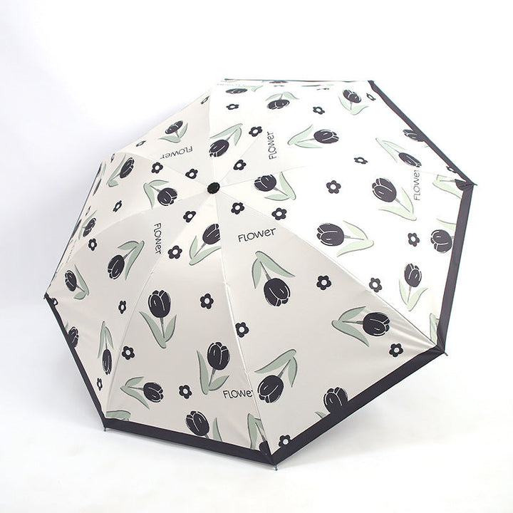Women's umbrella with floral patterns Kalsten