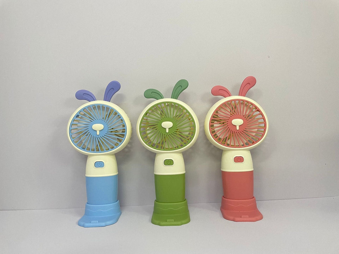 Unisex Portable Hand Fan in Creative Bunny Design Kalsten