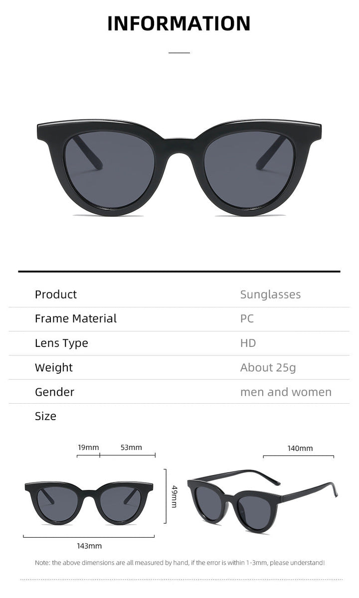 Ladies stylish cat eye sunglasses Kalsten
