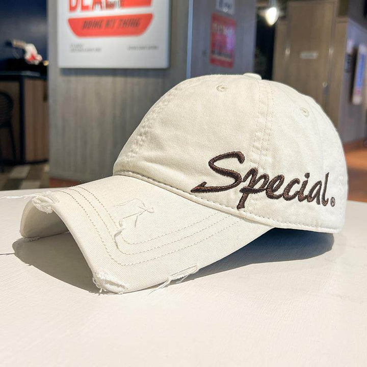 Unisex Distressed Cotton Dad Cap Kalsten