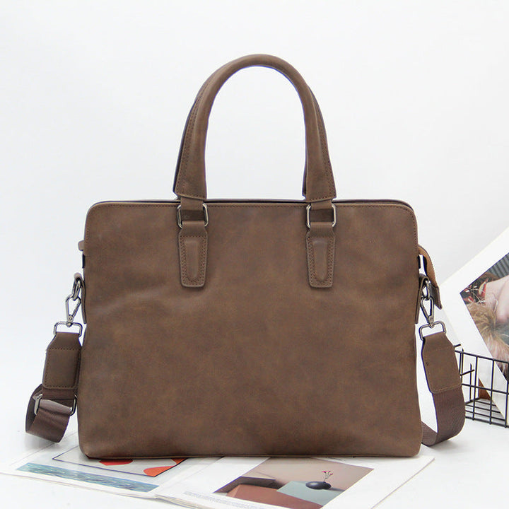 Elegant Briefcase with Removable Shoulder Strap Kalsten