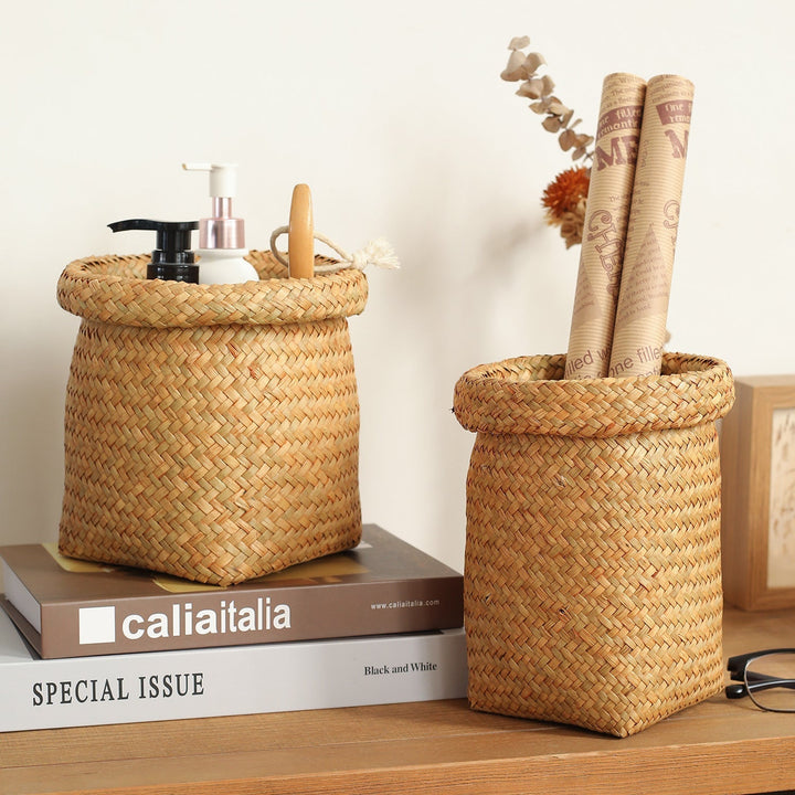 Artisan Woven Storage Container Kalsten