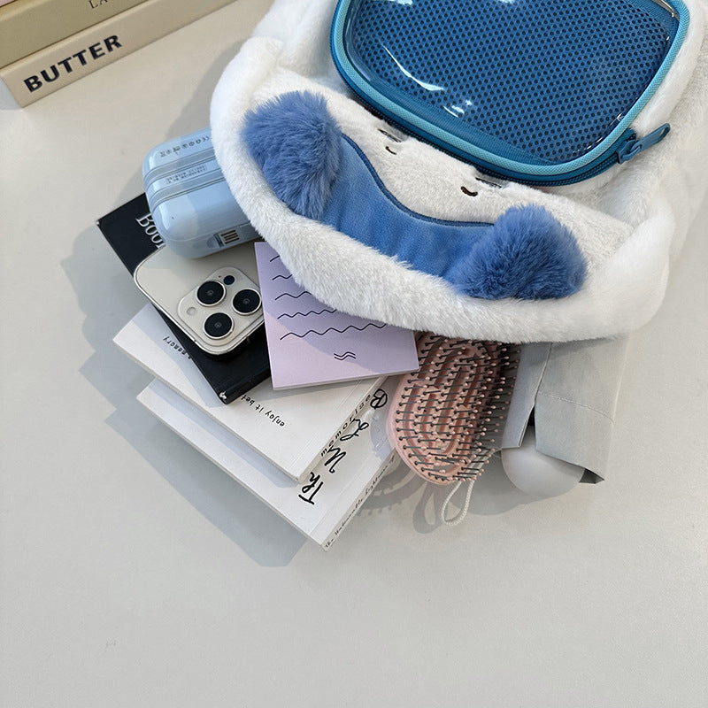 Plush backpack with bunny design Kalsten