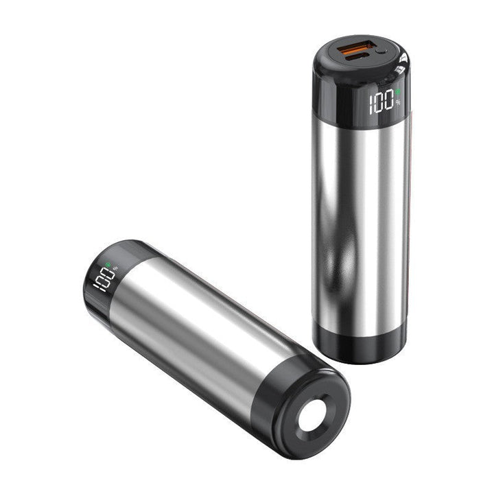 Power bank with digital charging display and integrated flashlight Kalsten