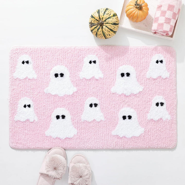 Halloween-Themed Ghost Bath Mat Kalsten
