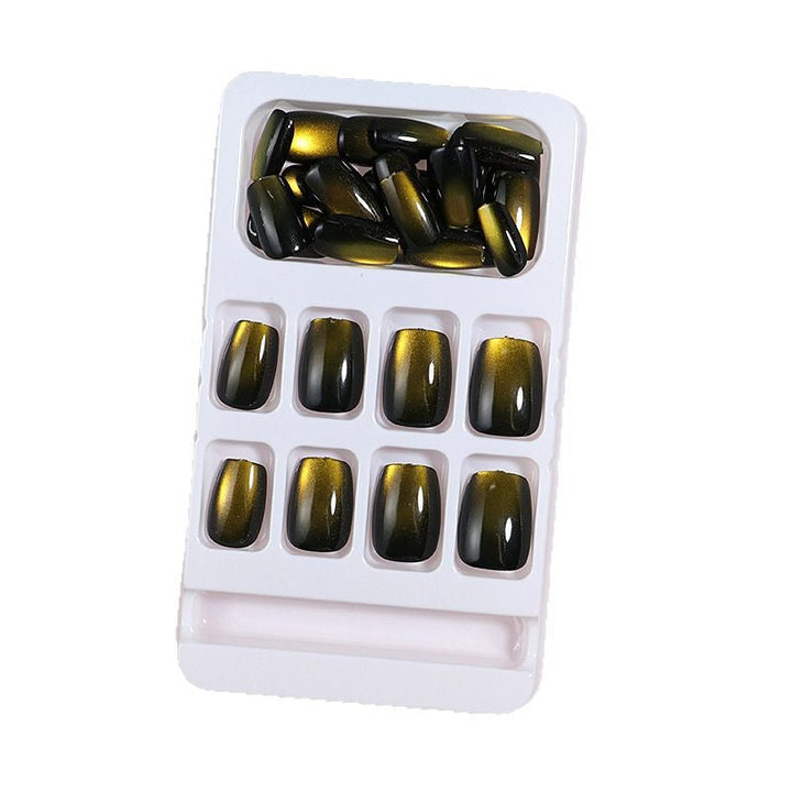 Glossy Metallic Press-On Nail Tips Kalsten