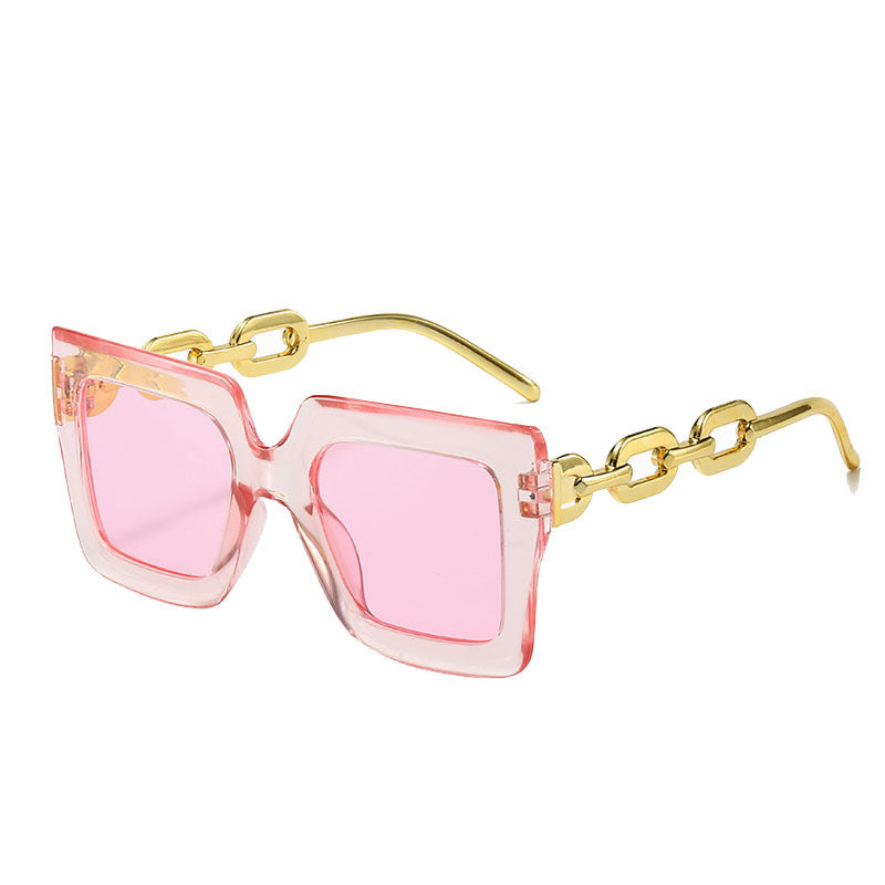 Women's sunglasses with eye-catching chain frame Kalsten