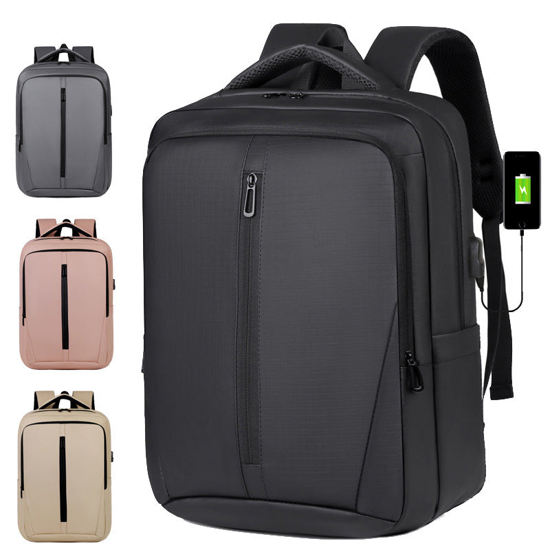 Multifunctional backpack with protective laptop compartment and practical outer pockets Kalsten