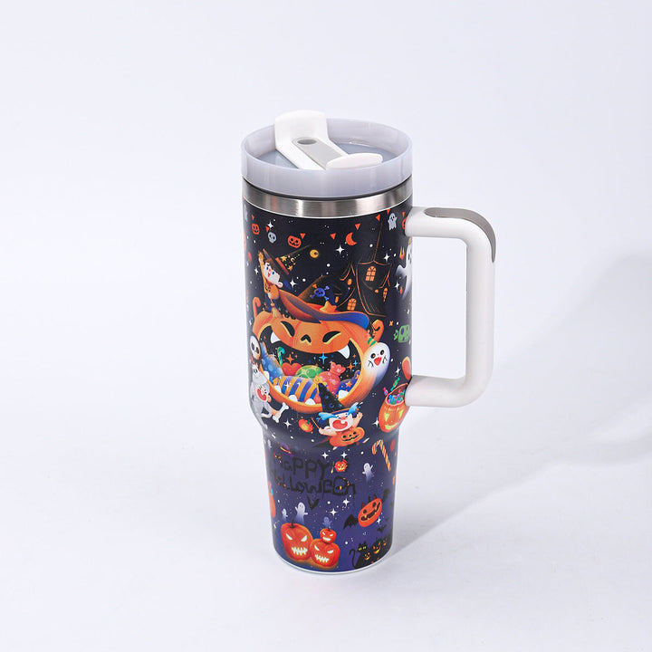 Women's Insulated Mug with Halloween Motif Kalsten