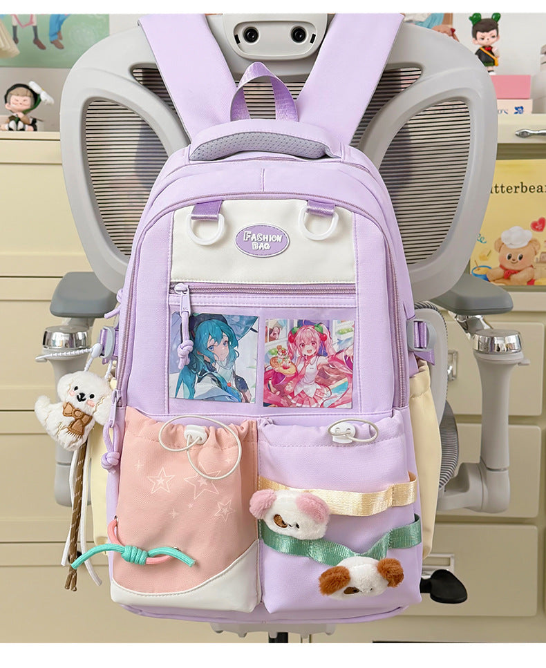 Children's Fun Character-Themed School Backpack