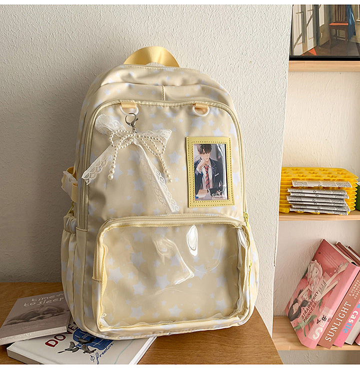 Star-Themed Multi-Functional Backpack Kalsten