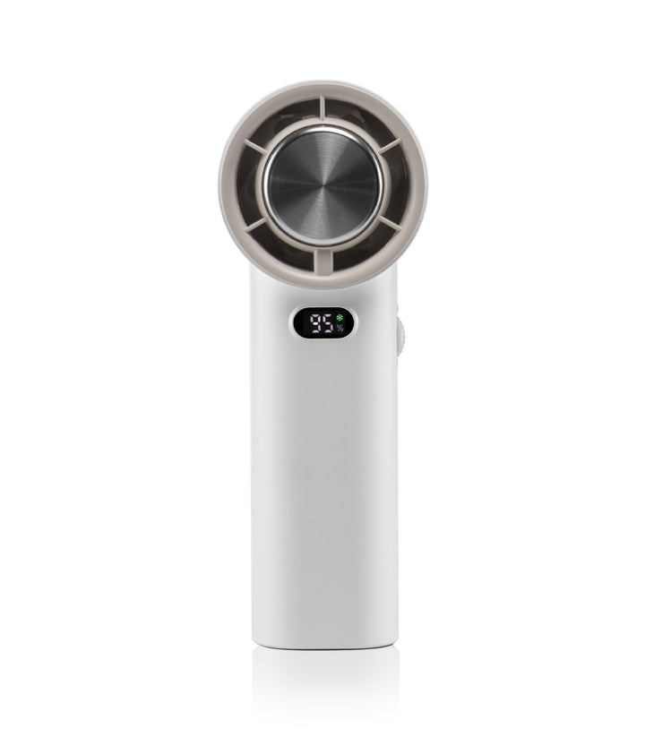 Women's portable hand fan with digital speed display Kalsten