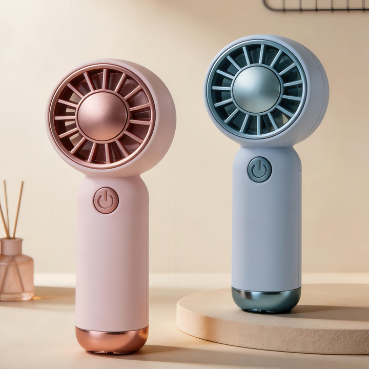 Women's Portable Hand Fan with USB Charging Function Kalsten