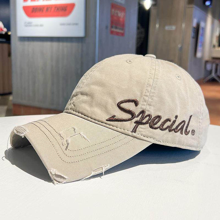 Unisex Distressed Cotton Dad Cap Kalsten