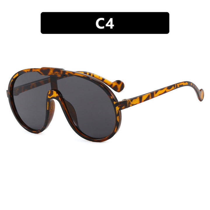 Ladies fashionable sports sunglasses in unique design with UV protection and flexible temples Kalsten