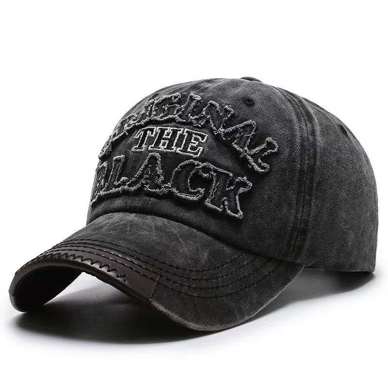 Men's Vintage-Inspired Distressed Cap Kalsten