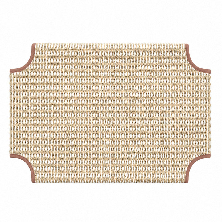 Unisex nan raised wooden pet bed with breathable, woven cover Kalsten