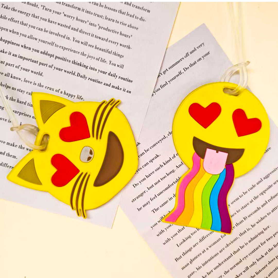 Unisex Emoji-Inspired Luggage Tag Kalsten