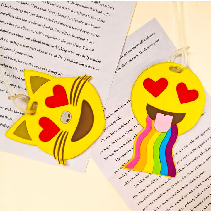 Unisex Emoji-Inspired Luggage Tag Kalsten