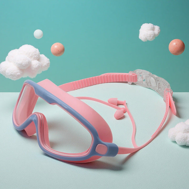 Waterproof swimming goggles with adjustable nose piece Kalsten
