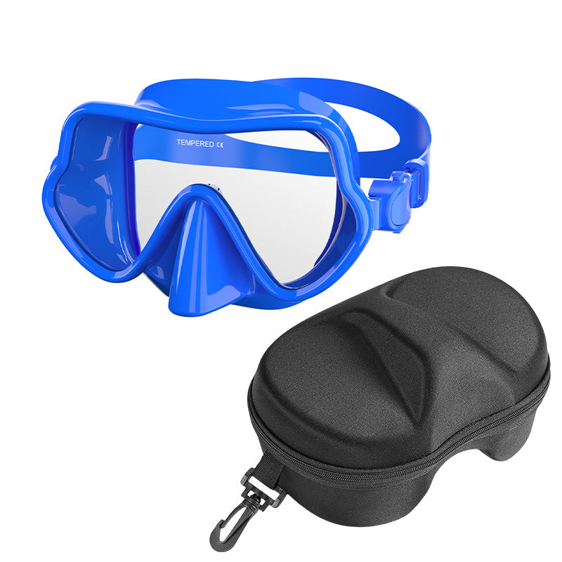 Diving mask with wide field of vision and comfortable wearing comfort Kalsten