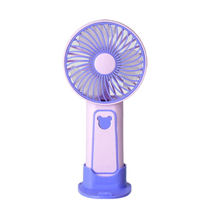 Unisex Portable Hand Fan with Flexible Stand Kalsten