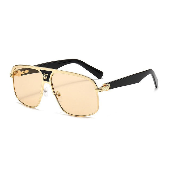 Men's Bold Fashion-Driven Shield Sunglasses Kalsten