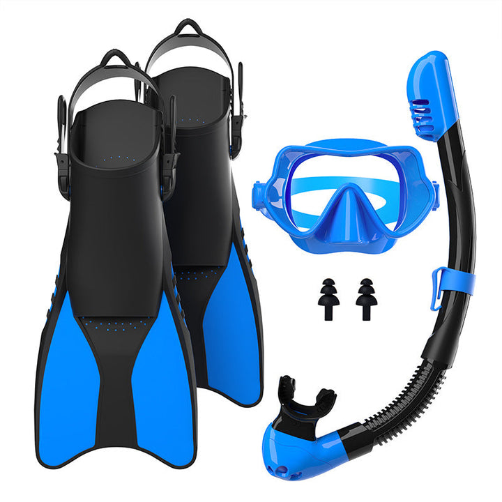 Snorkel set with high-quality fins and ergonomic diving mask Kalsten
