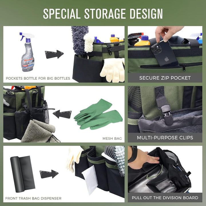 Multifunctional Organizer Bag with Compartments Kalsten