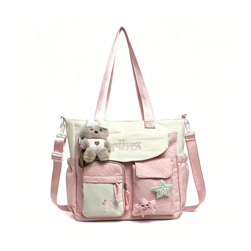 Multi-Functional Canvas Shoulder Bag Kalsten